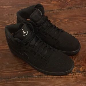 Air Jordan’s. Size 11 1/2 Black.